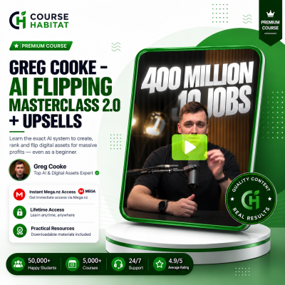 Greg Cooke – AI Flipping Masterclass 2.0 + Upsells