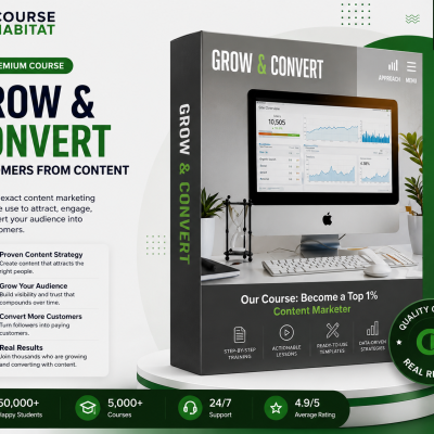 Grow and Convert – Customers From Content