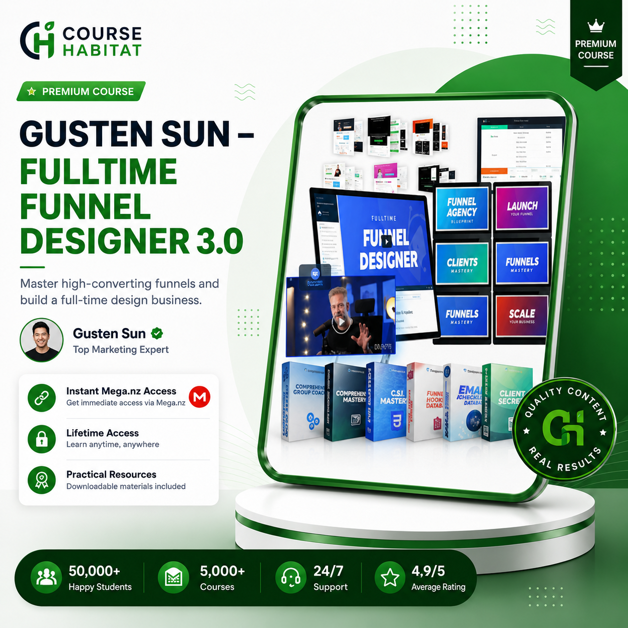 Gusten Sun – Fulltime Funnel Designer 3.0
