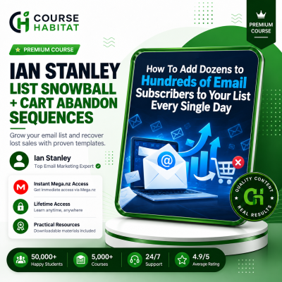 Ian Stanley – List Snowball Course + Cart Abandon Sequence Templates