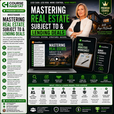 InvestiShare – Mastering Real Estate – Subject To & Lending Deals