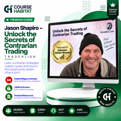 Jason Shapiro – Unlock the Secrets of Contrarian Trading Traderlion