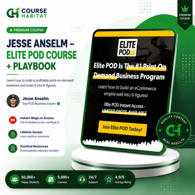 Jesse Anselm – Elite POD Course + Playbook