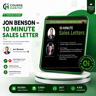 Jon Benson – 10 Minute Sales Letter