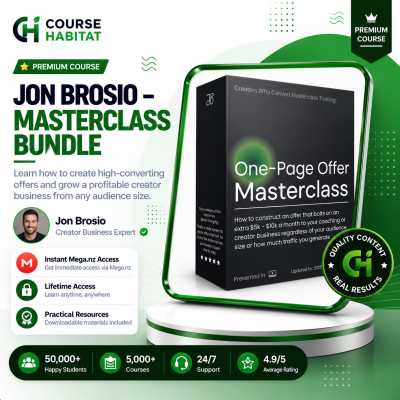 Jon Brosio – Masterclass Bundle