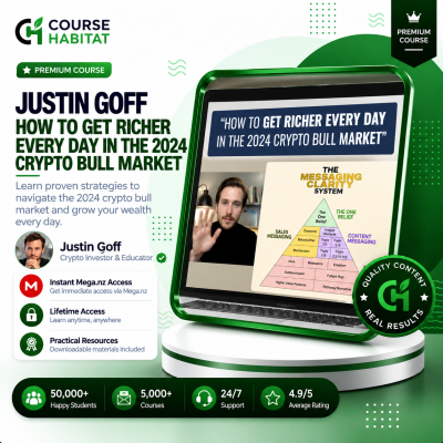 Justin Goff – How To Get Richer Every Day In The 2024 Crypto Bull Market