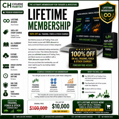 Lifetime Membership (100% off all Trading current courses and any new courses)