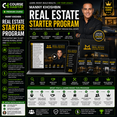 Manny Khoshbin – Real Estate Starter Program