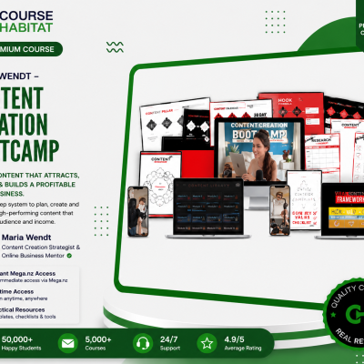 Maria Wendt – Content Creation Bootcamp