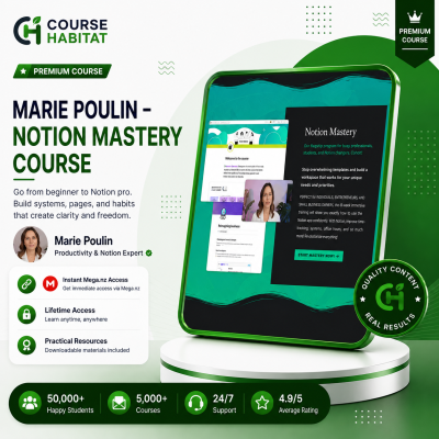 Marie Poulin – Notion Mastery Course