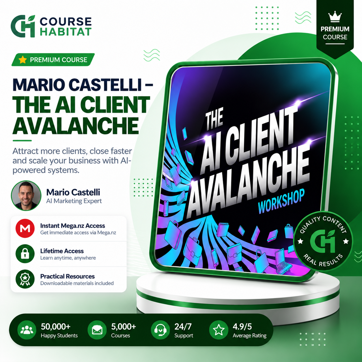 Mario Castelli – The Ai Client Avalanche