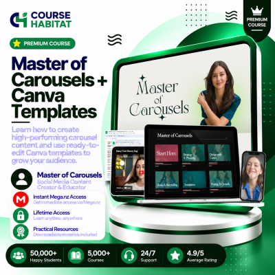 Master of Carousels + Canva Templates