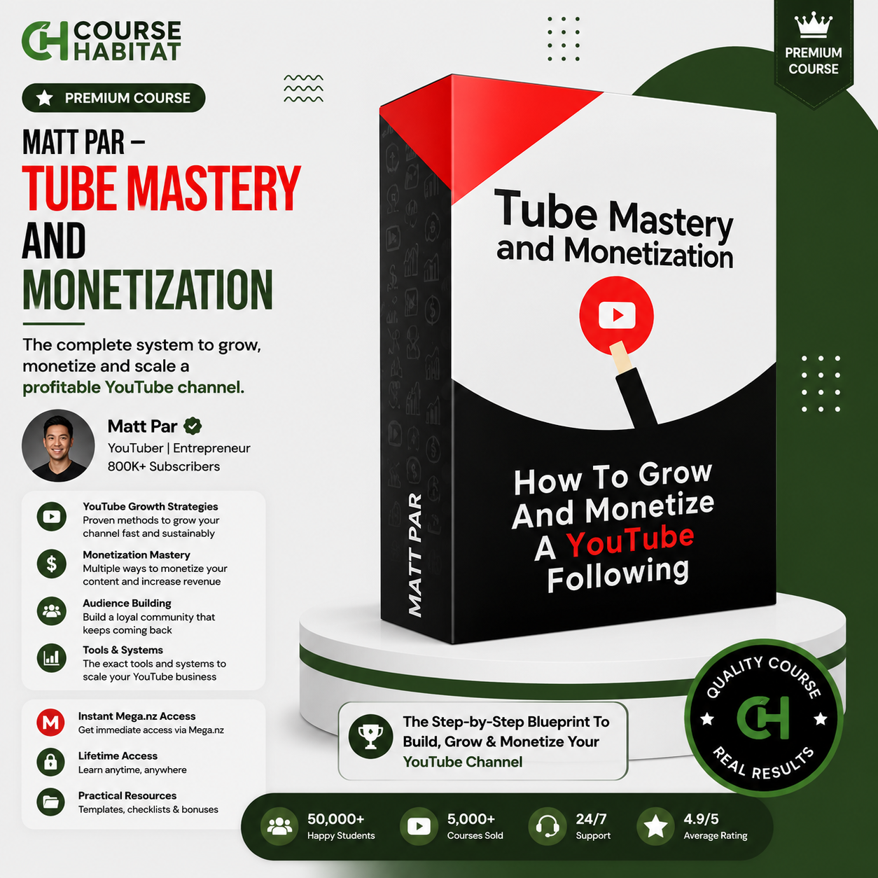 Matt Par -Tube Mastery and Monitization