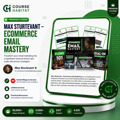 Max Sturtevant – Ecommerce Email Mastery