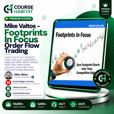 Mike Valtos – Footprints In Focus Order Flow Trading