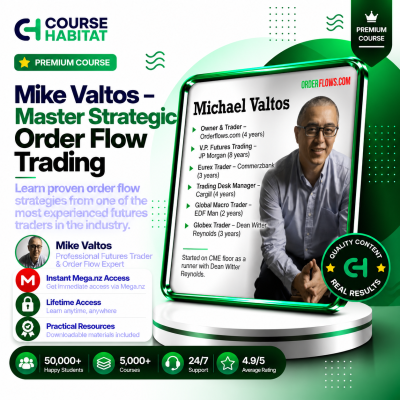 Mike Valtos – Master Strategic Order Flow Trading