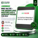 Mike Valtos – The Orderflows Masterclass & Workshop Package For 2024
