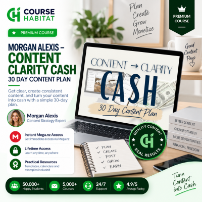 Morgan Alexis – Content Clarity Cash 30 Day Content Plan