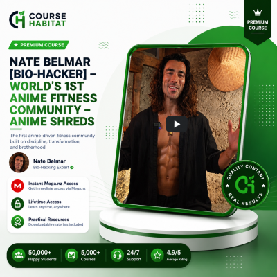 Nate Belmar [Bio-Hacker] – World’s 1st Anime Fitness Community – ANIME SHREDS