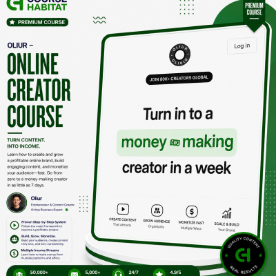 Oliur – Online Creator Course