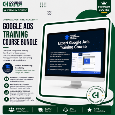 Online Advertising Academy – Google Ads Training Course Bundle