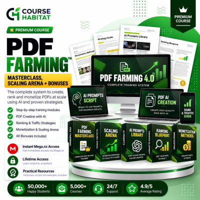 PDF Farming™ – Masterclass, Scaling Arena + Bonuses