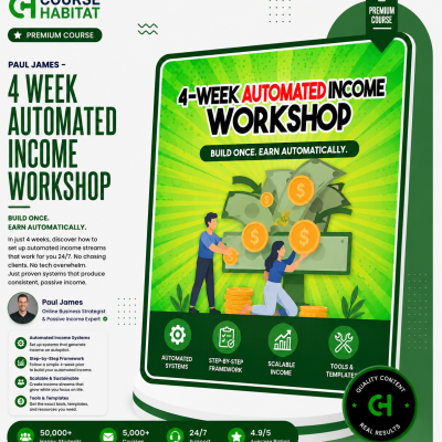 Paul James – 4 Week Automated Income Workshop