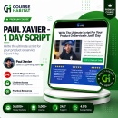 Paul Xavier – 1 Day Script