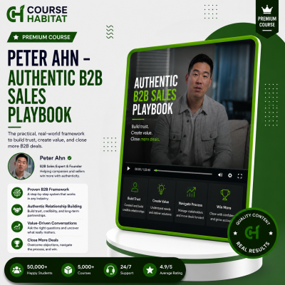 Peter Ahn – Authentic B2B Sales Playbook