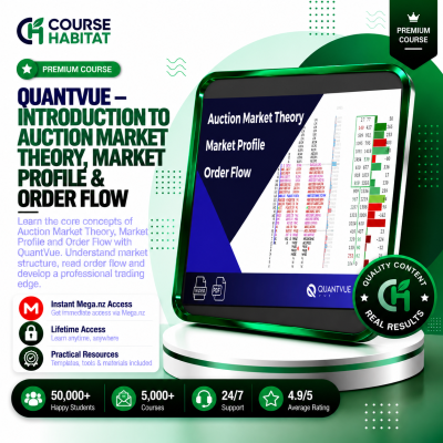QuantVue – Introduction to Auction Market Theory, Market Profile & Order Flow