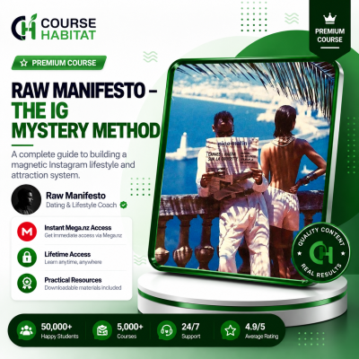 Raw Manifesto – The IG Mystery Method