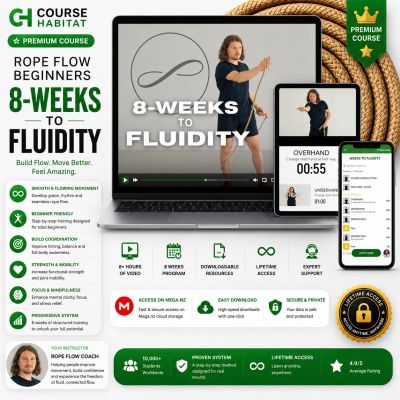 Rope Flow Beginners – 8-WEEKS TO FLUIDITY
