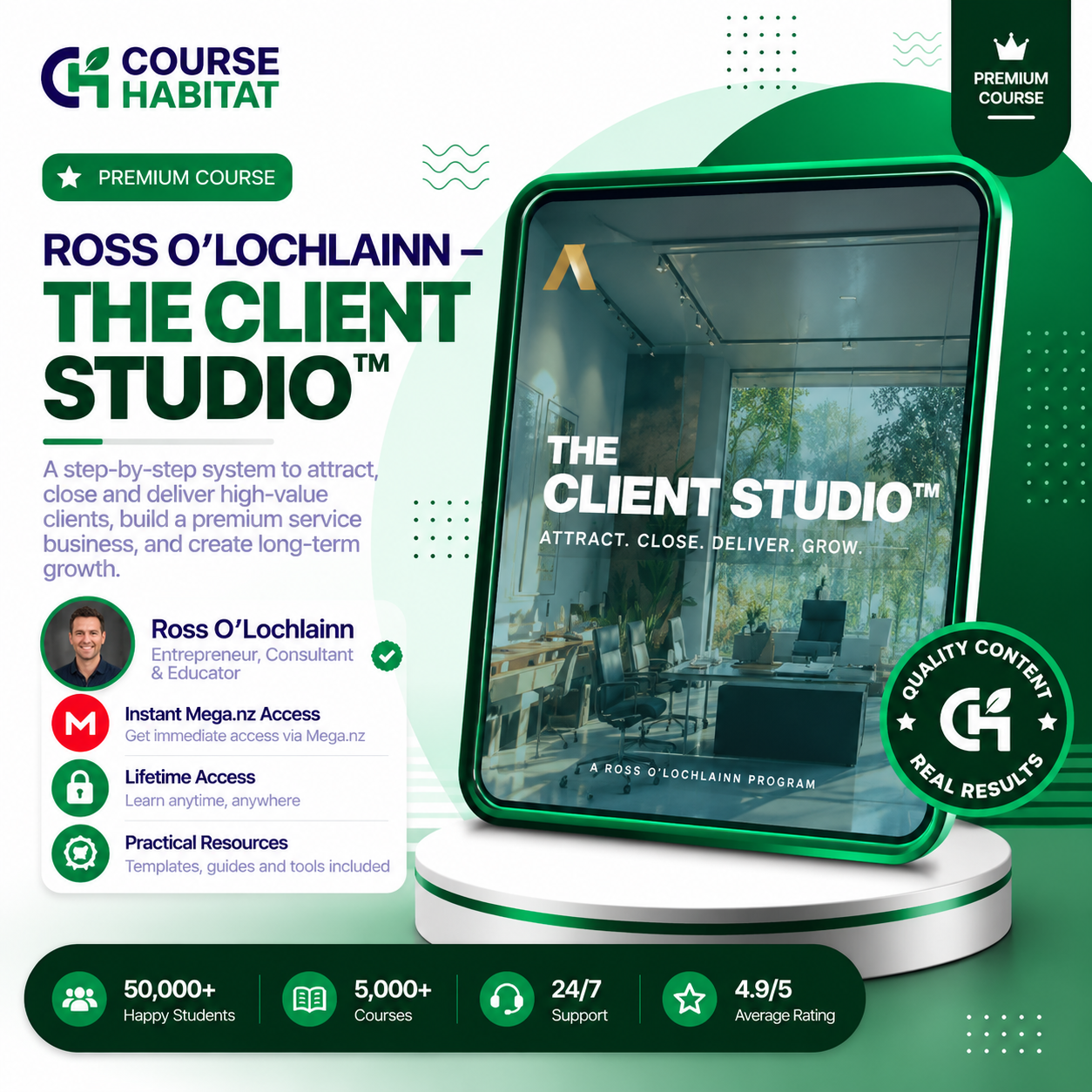 Ross O’Lochlainn – The Client Studio