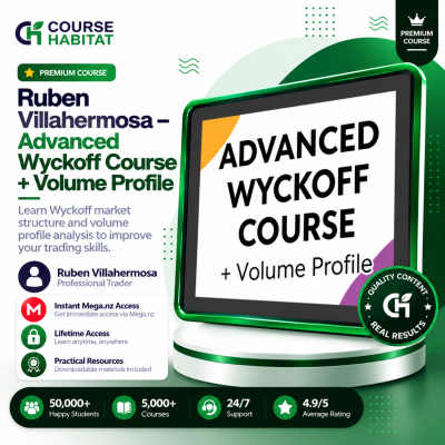 Ruben Villahermosa – Advanced Wyckoff Course + Volume Profile