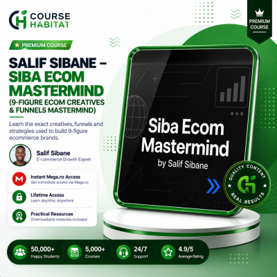 Salif Sibane – Siba Ecom Mastermind (9-Figure Ecom Creatives & Funnels Mastermind)