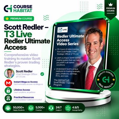 Scott Redler – T3 Live – Redler Ultimate Access