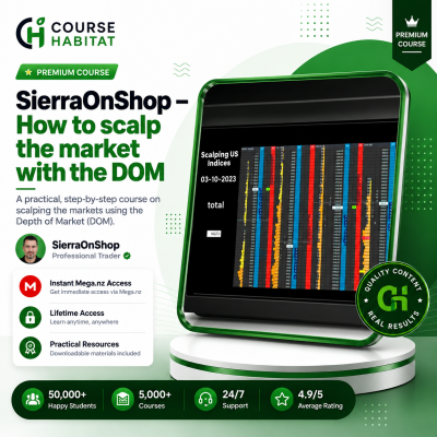 SierraOnShop – How to scalp the market with the DOM