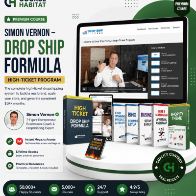 Simon Vernon – Drop Ship Formula High-Ticket Program