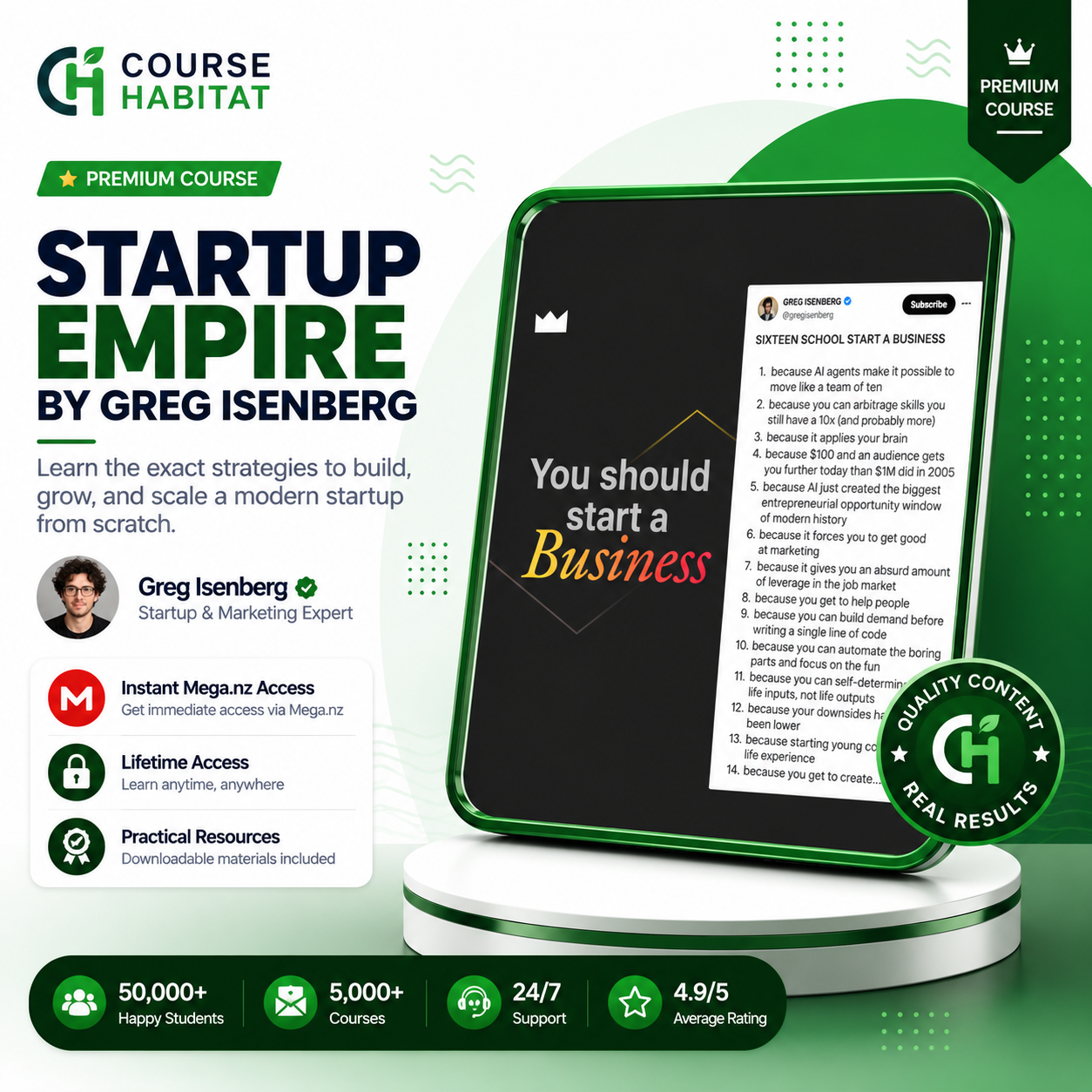 Startup Empire by Greg Isenberg