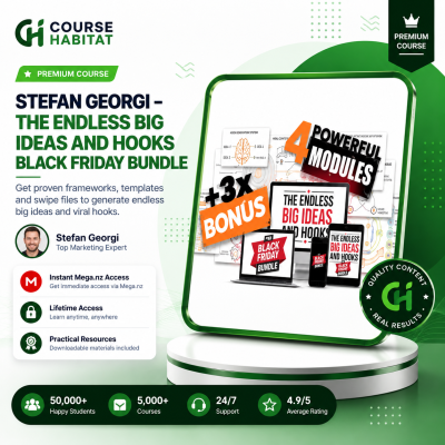 Stefan Georgi – The Endless Big Ideas and Hooks Black Friday Bundle