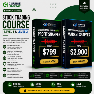 Stock Trading Course (Level 1 Profit Snapper & Level 2 Market Snapper)