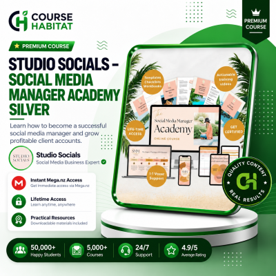 Studio Socials – Social Media Manager Academy Silver