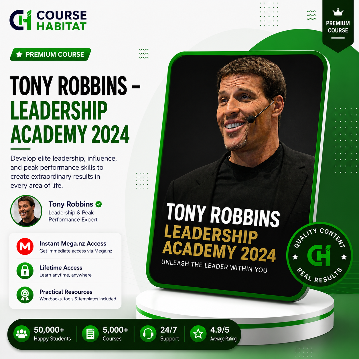 TONY ROBBINS – LEADERSHIP ACADEMY 2024
