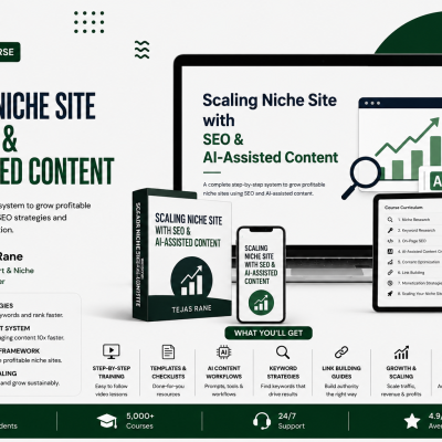 Tejas Rane – Scaling Niche Site with SEO & AI-Assisted Content