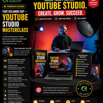 That Icelandic Guy – YouTube Studio Masterclass