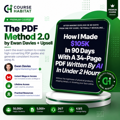 The PDF Method 2.0 by Ewan Davies + Upsell