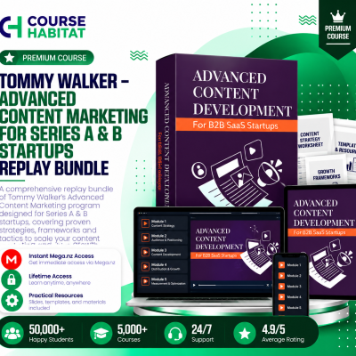 Tommy Walker – Advanced Content Marketing For Series A & B Startups Replay Bundle