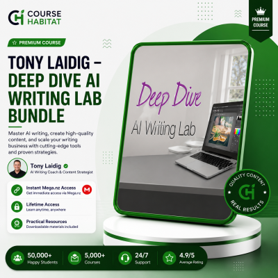 Tony Laidig – Deep Dive AI Writing Lab Bundle