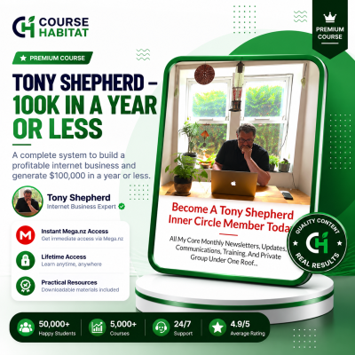 Tony Shepherd – 100K In A Year Or Less