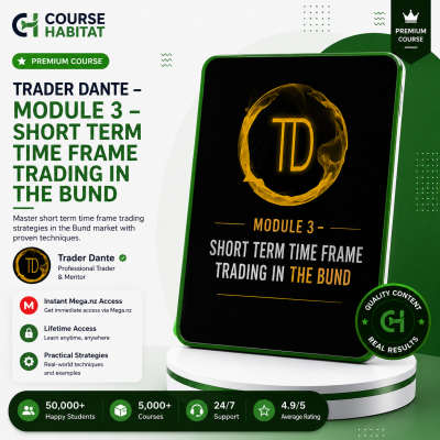 Trader Dante – Module 3 – Short Term Time Frame Trading In The Bund